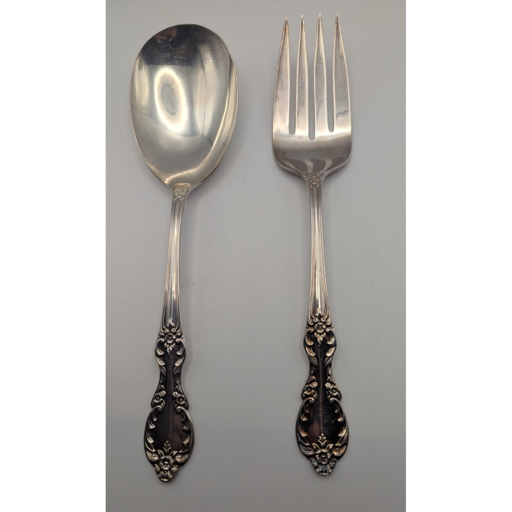 WM ROGERS MFG CO EXTRA PLATE ORIGINAL ROGERS Sugar Spoon 6in Vintage Valley Rose